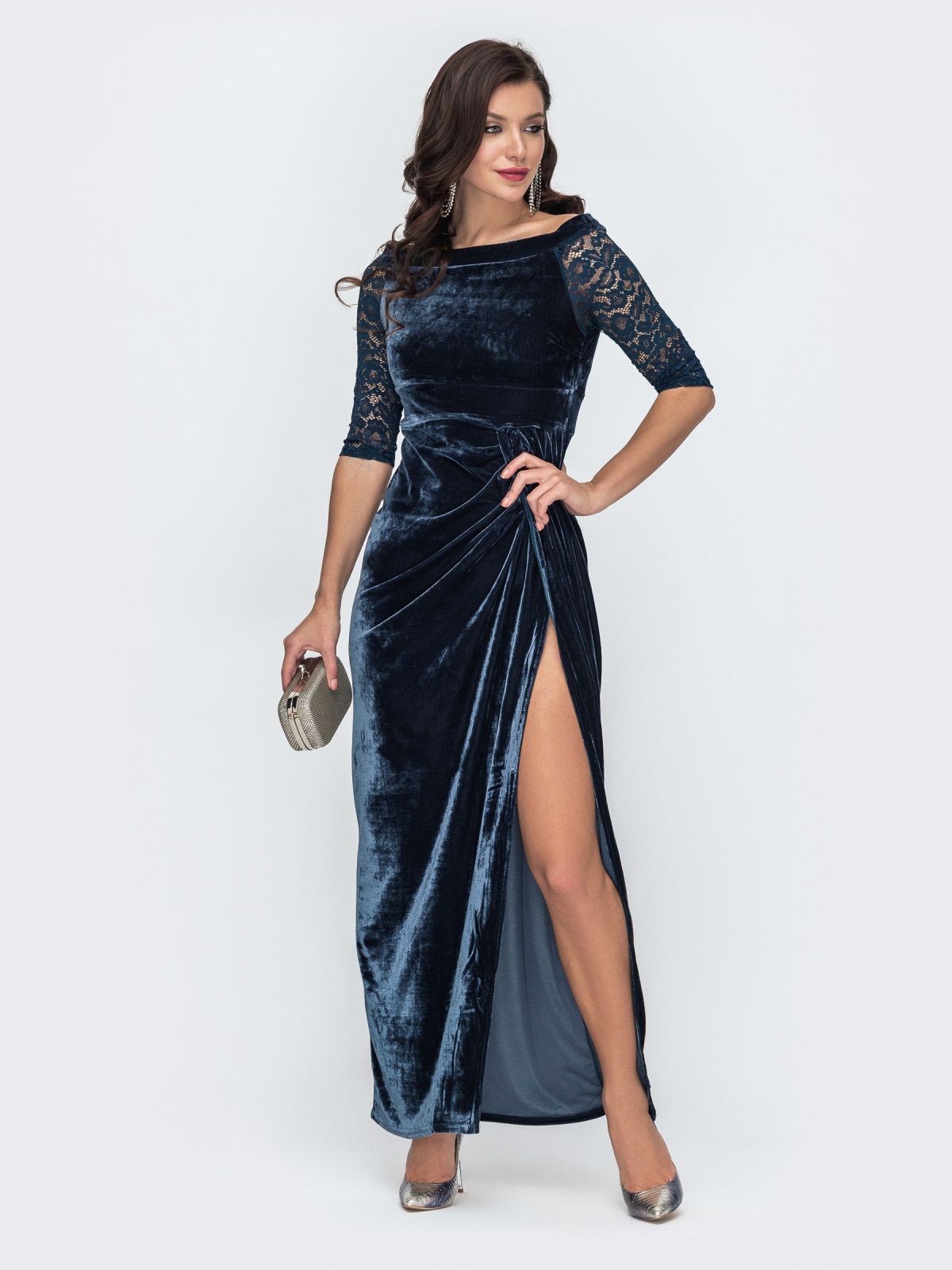 

Платье Dressa 51981 - Темно-синее, Платье Dressa 51981 50-52 Темно-синее