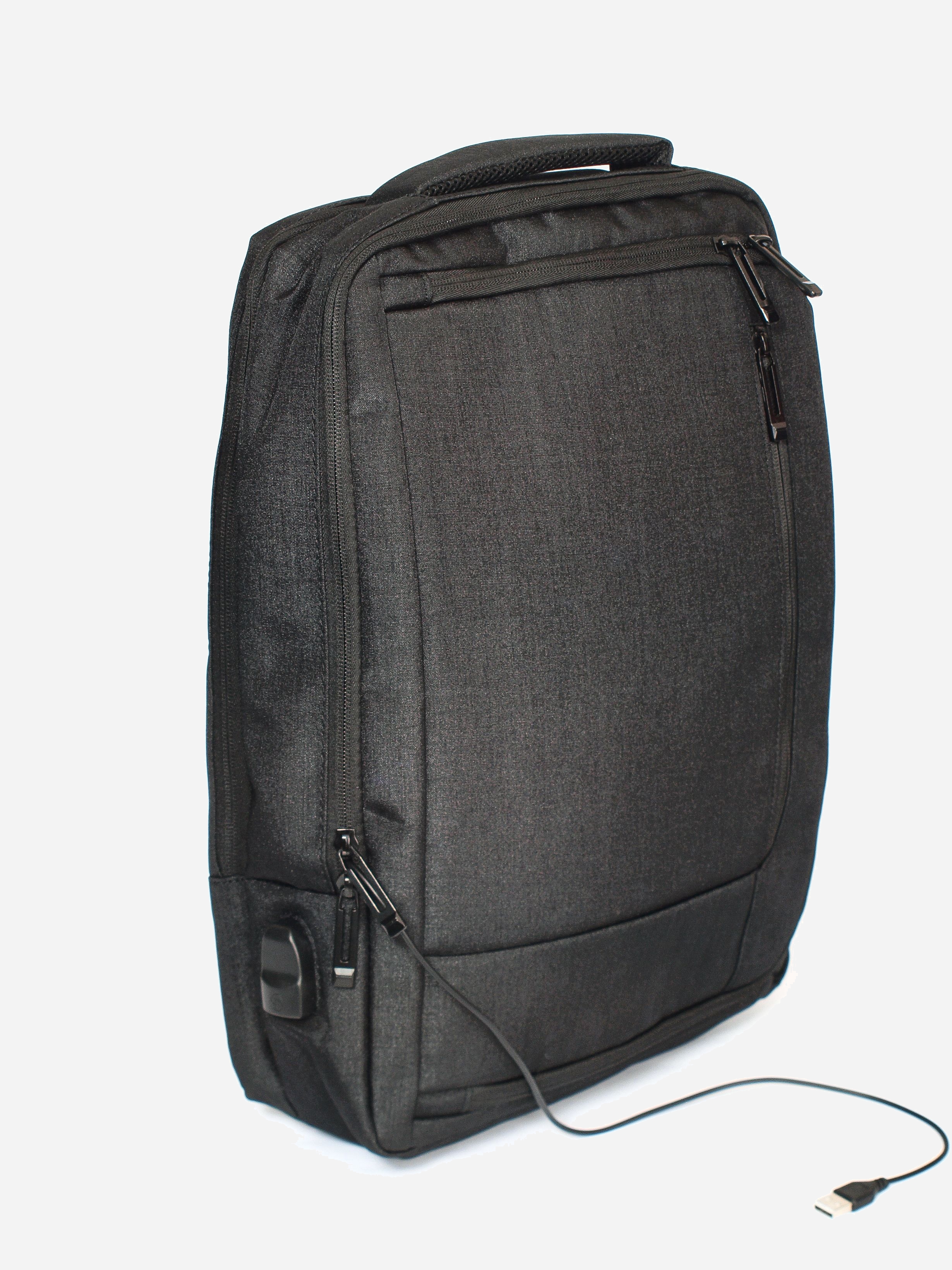 

Мужской рюкзак Amelie Galanti A020-black Черный