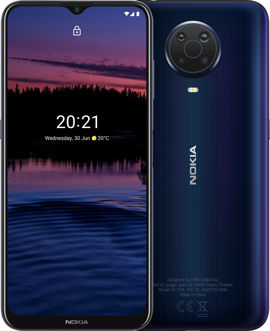 

Мобильный телефон Nokia G20 4/64GB Blue