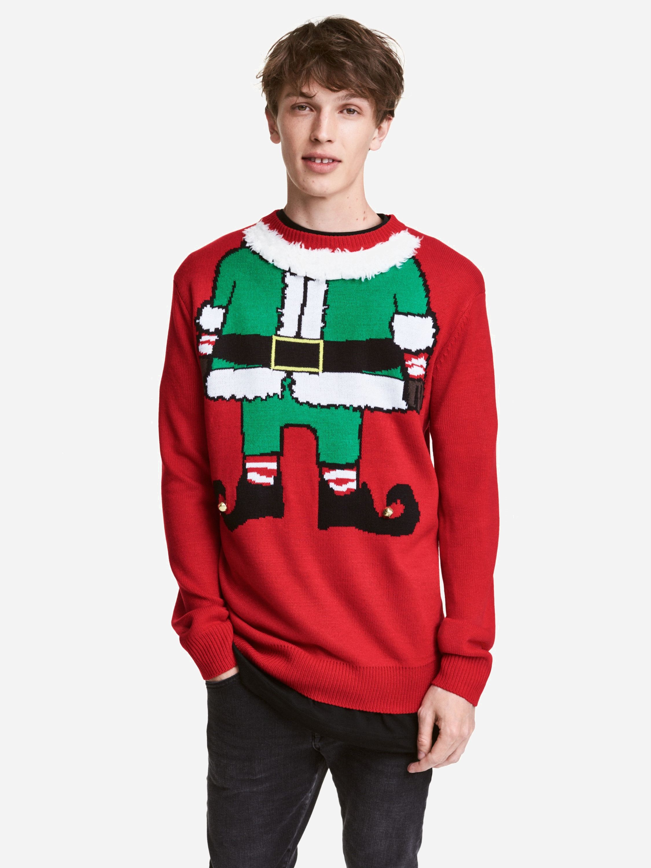 

Джемпер H&M 4139434 L Красный