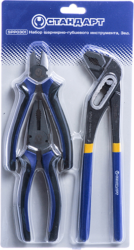 

Набір шарнірно-губцевого інструменту СТАНДАРТ 3 предмети