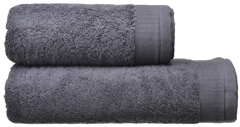 

Махровое полотенце SoundSleep Elation Ebony 70х140 см Графит
