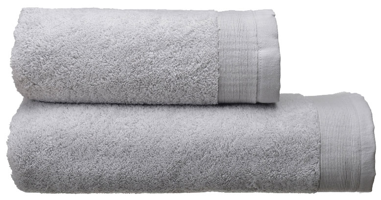 

Махровое полотенце SoundSleep Elation Silver 70х140 см Светло-серое