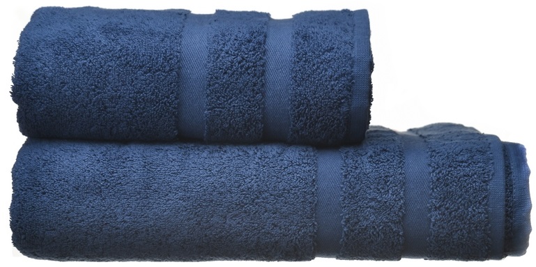 

Махровое полотенце SoundSleep Homely Sapphire 70х140 см Темно-синее