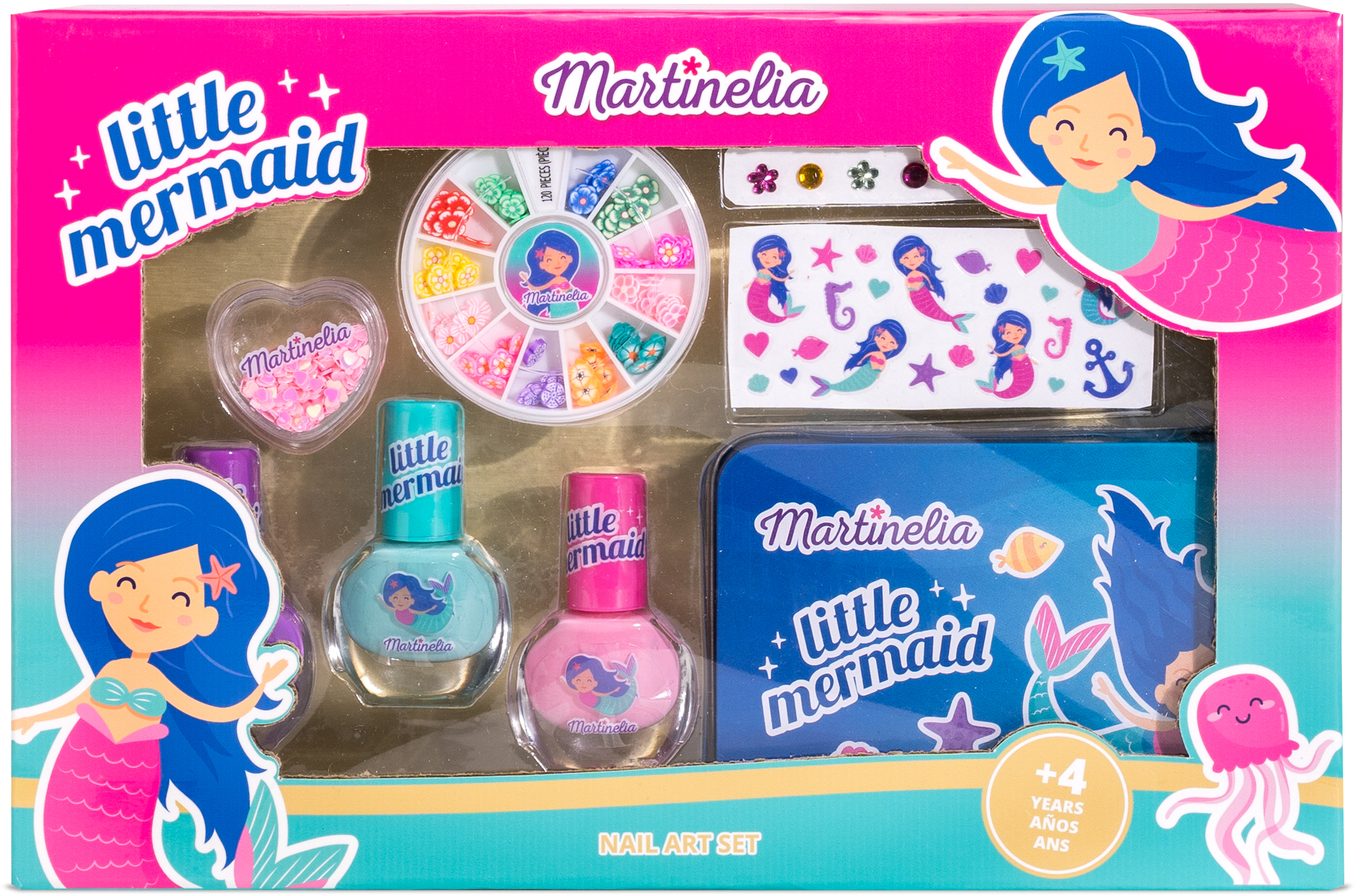 

Набор Martinelia Little Mermaid Nail Art Kit (8436576508671)