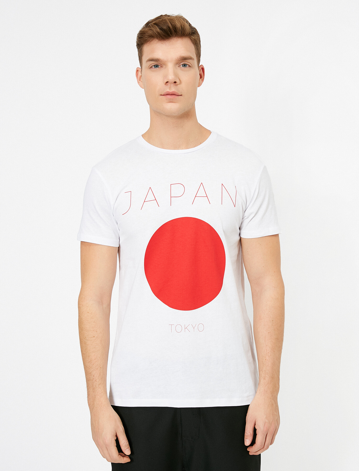 

Футболка Koton 0YAM11779LK-000 XL White