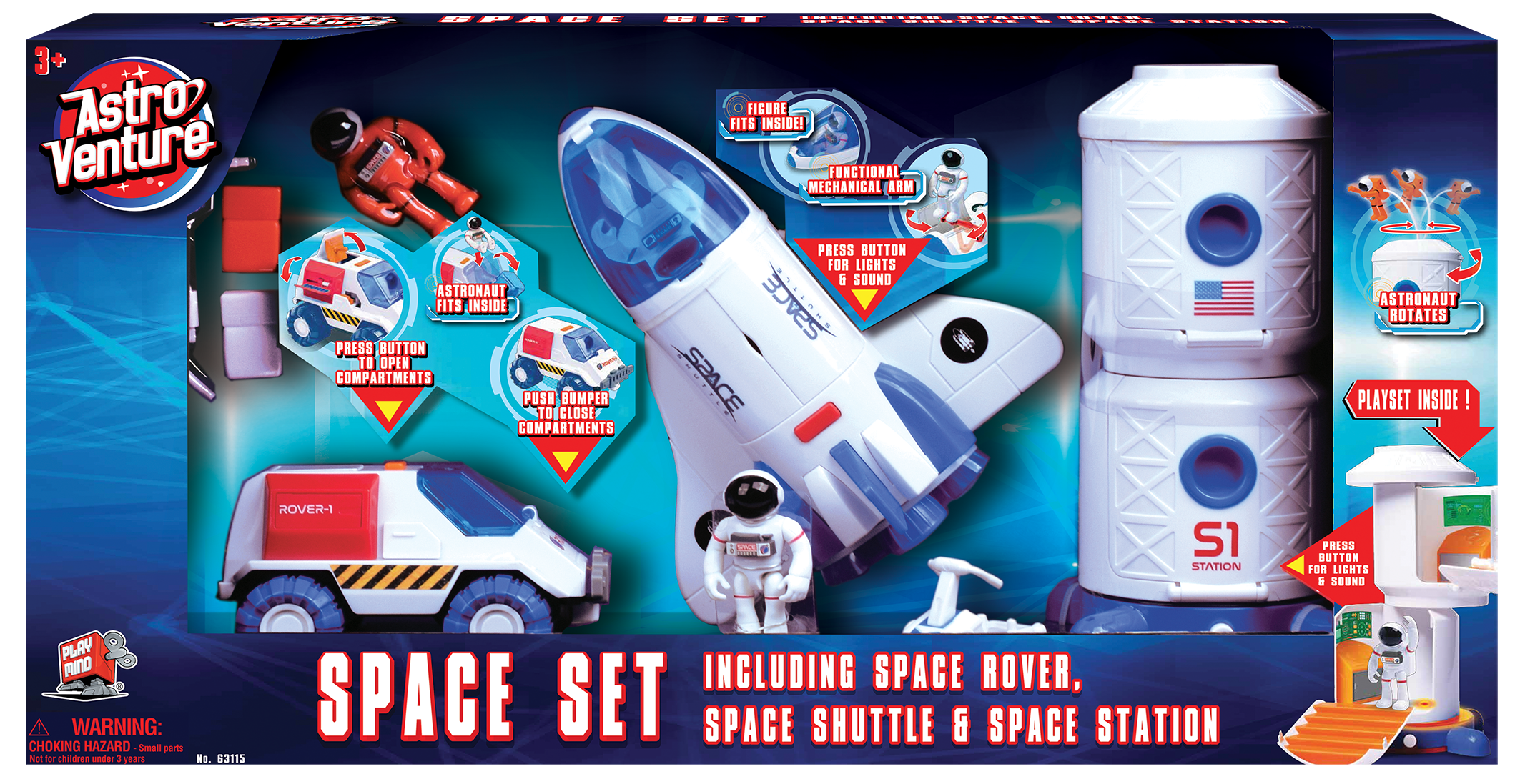 

Игровой набор Astro Venture Space Set (615266631150)