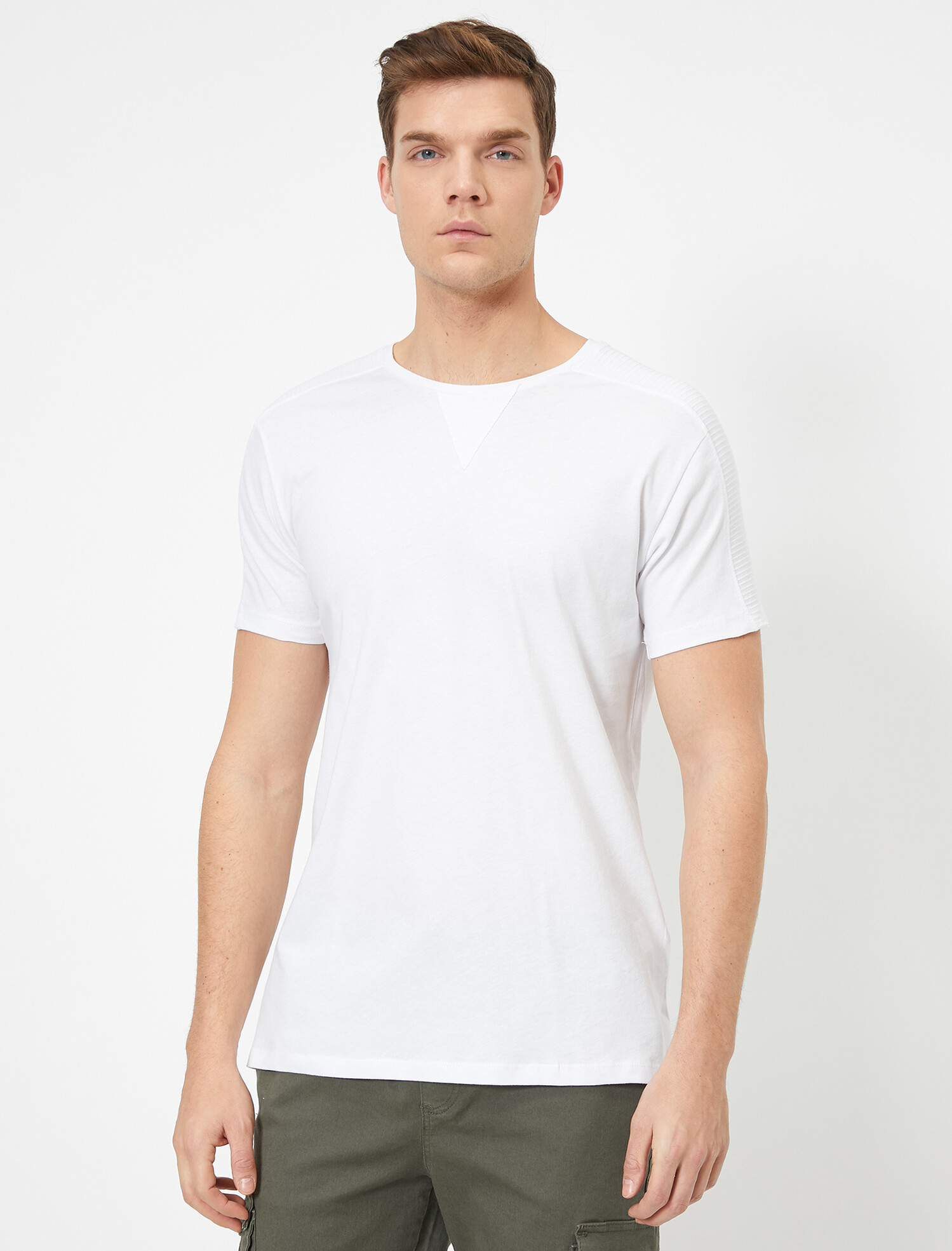 

Футболка Koton 0YAM12004LK-000 S White