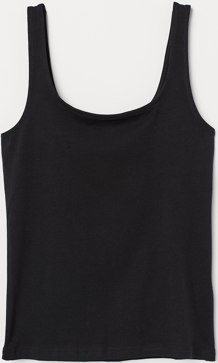 

Майка H&M 0795675  Черная, Майка H&M 0795675 S Черная