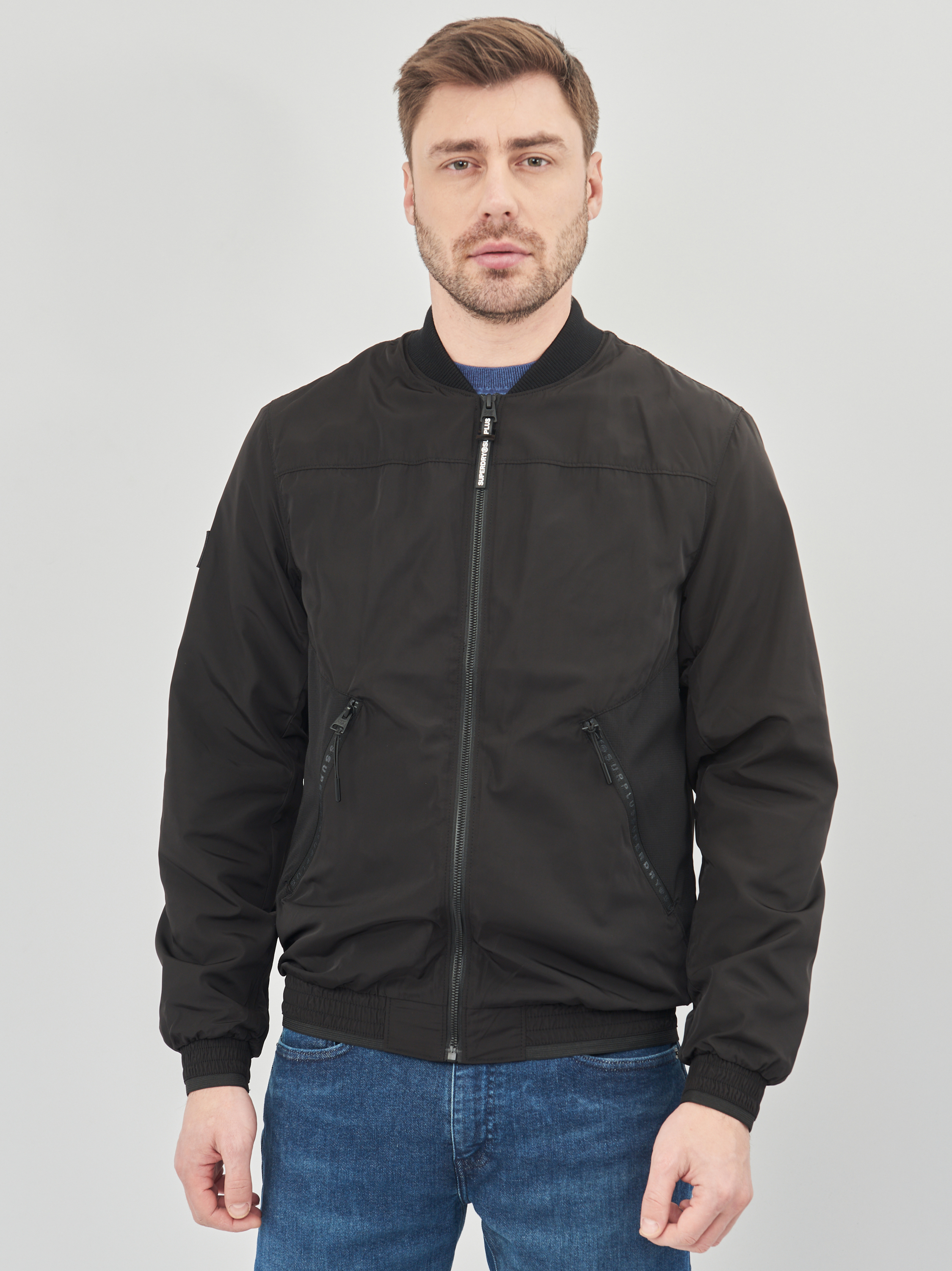 

Бомбер Superdry M5010102A-02A XL Black
