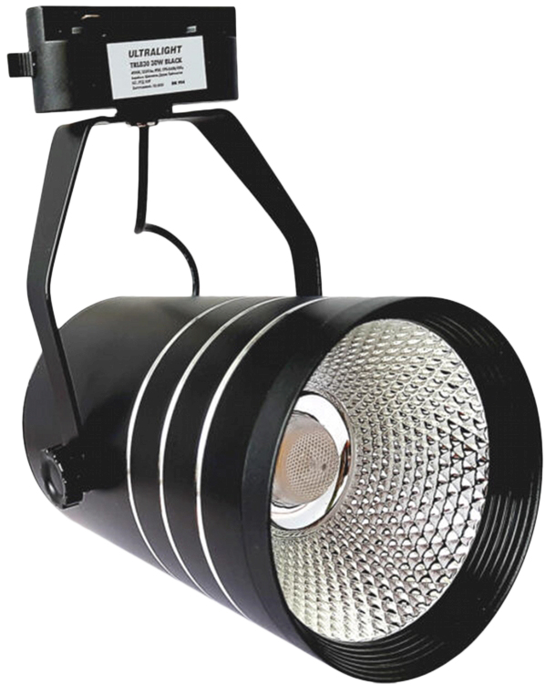 

Трековый светильник Ultralight TRL820 20W черный (UL-51546)