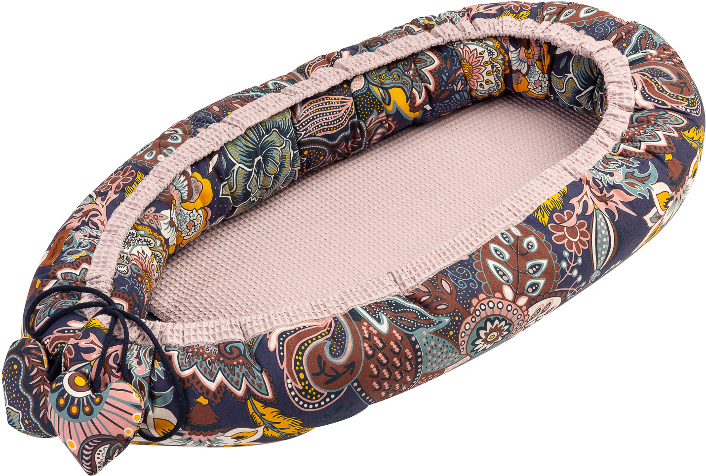 

Кокон-гнездышко для новорожденного Sensillo Wafel Boho Brudny Roz (SILLO-22889)