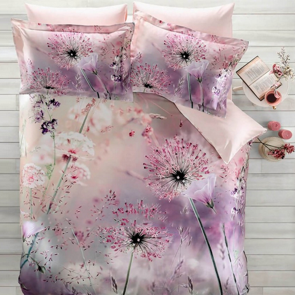 

Простынь MirSon Сатин Premium 22-1188 Seine 180x220 см