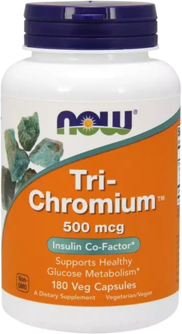 

Минерал Now Foods Хром Tri-Chromium 500 мкг 180 капсул (733739014269)