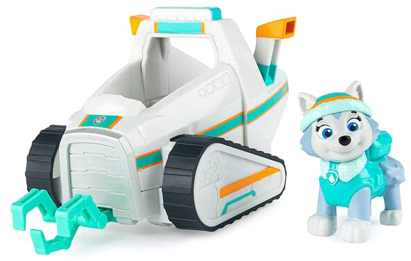 

Спасательный автомобиль Spin Master Paw Patrol Щенячий патруль Базовый автомобиль с водителем Эверест (SM16775/5118)
