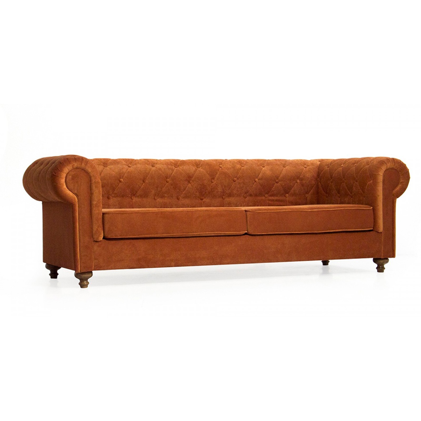 

Прямой диван Chester 3 Seater Кирпичный 99х244 см 141106_1