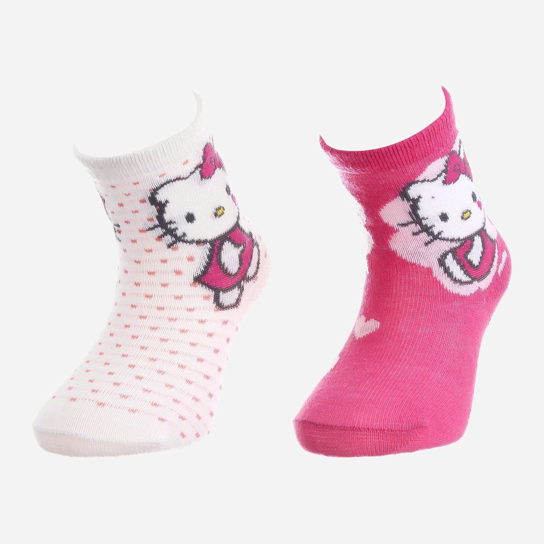 

Носки Disney Hello Kitty 36785-1 19-22 Белый/Пурпурный