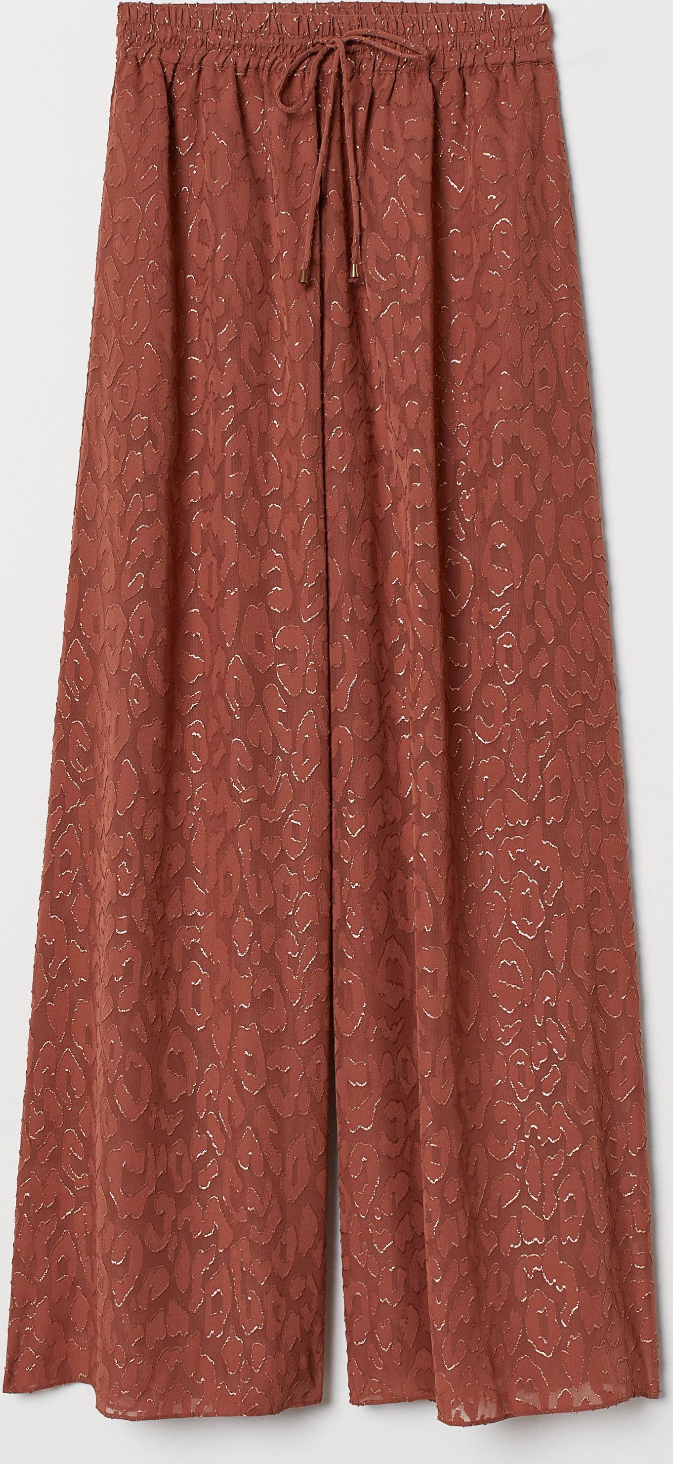 

Брюки H&M 7598369 36P Терракотовые