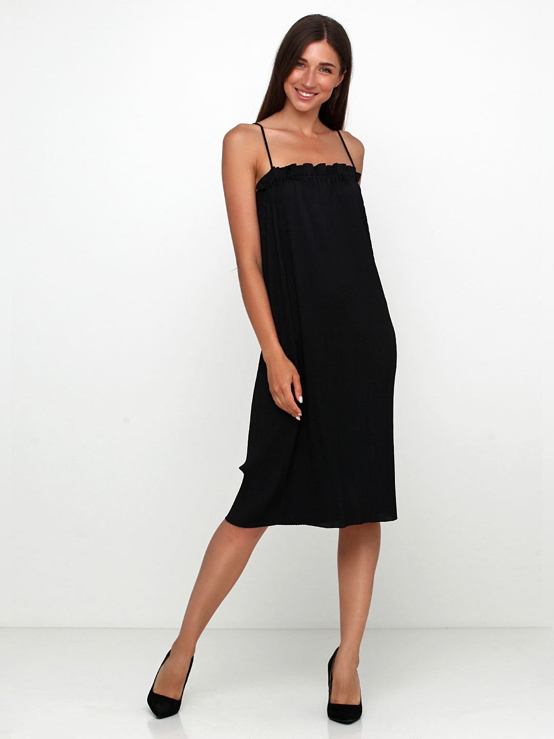 

Сарафан H&M 5588726 M Черный (AB5000000618828_PS2030000062935)