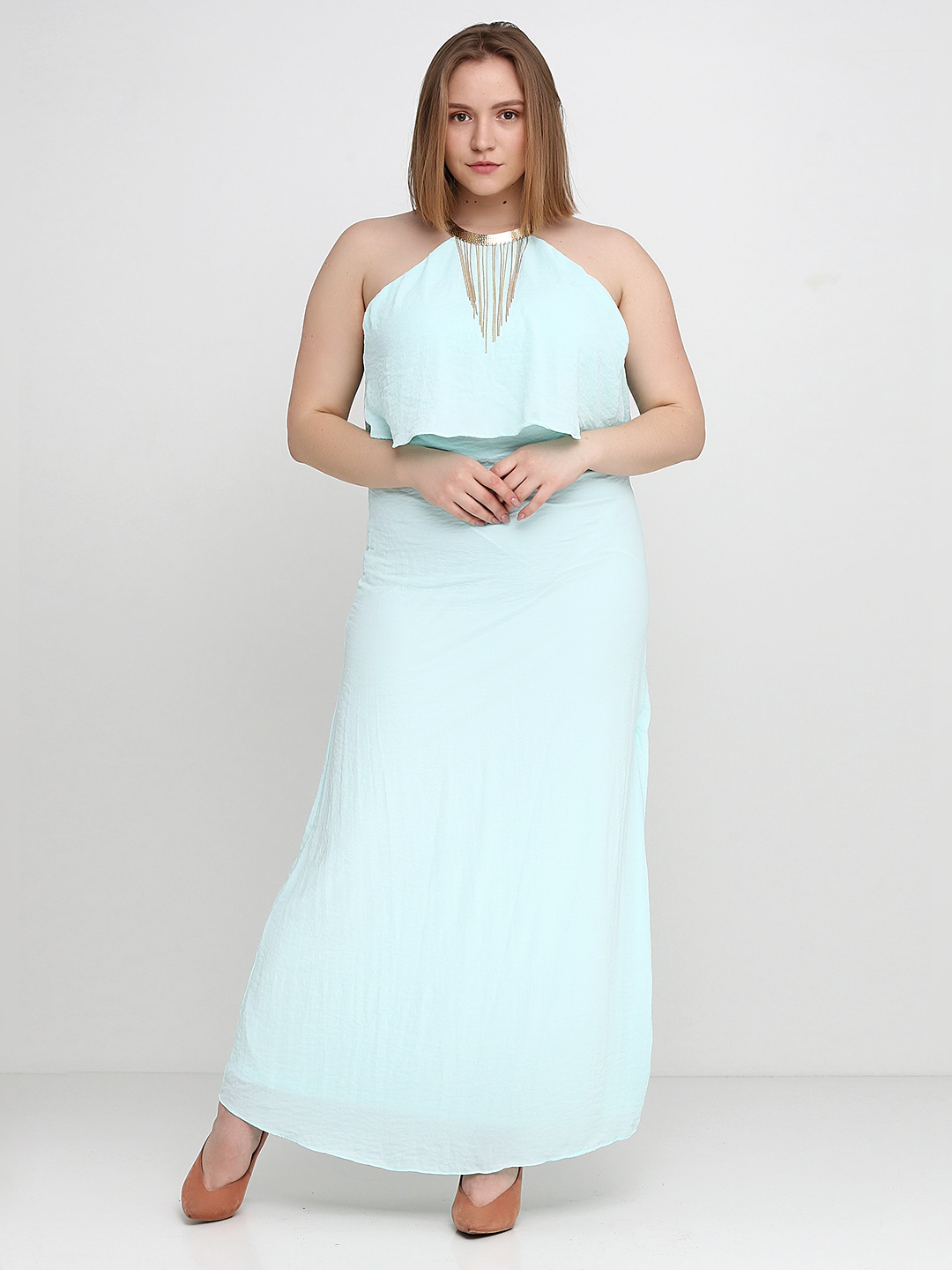 

Платье H&M 3893823 42 Бирюзовое