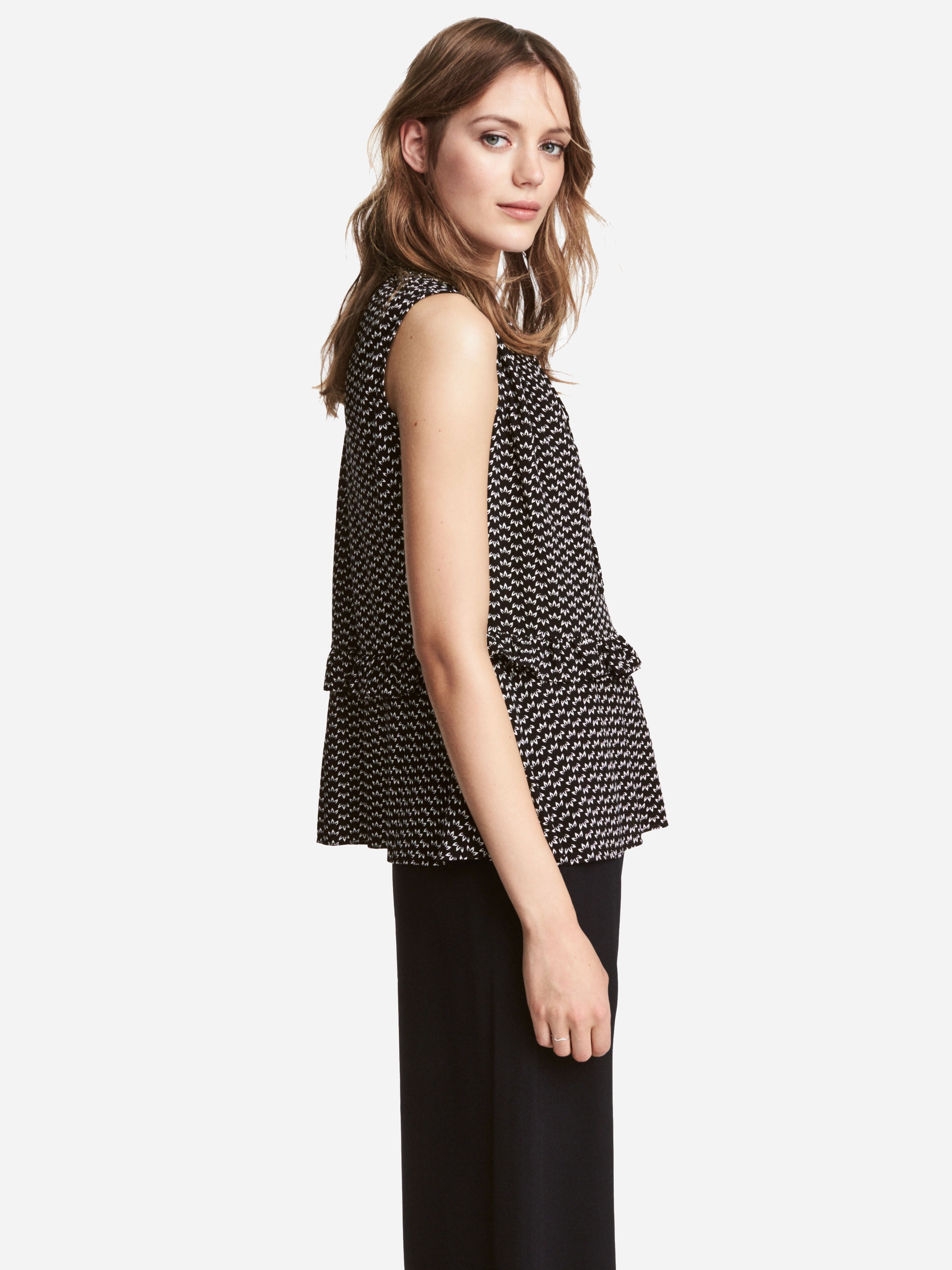 

Блузка H&M 5031335 36 Черная
