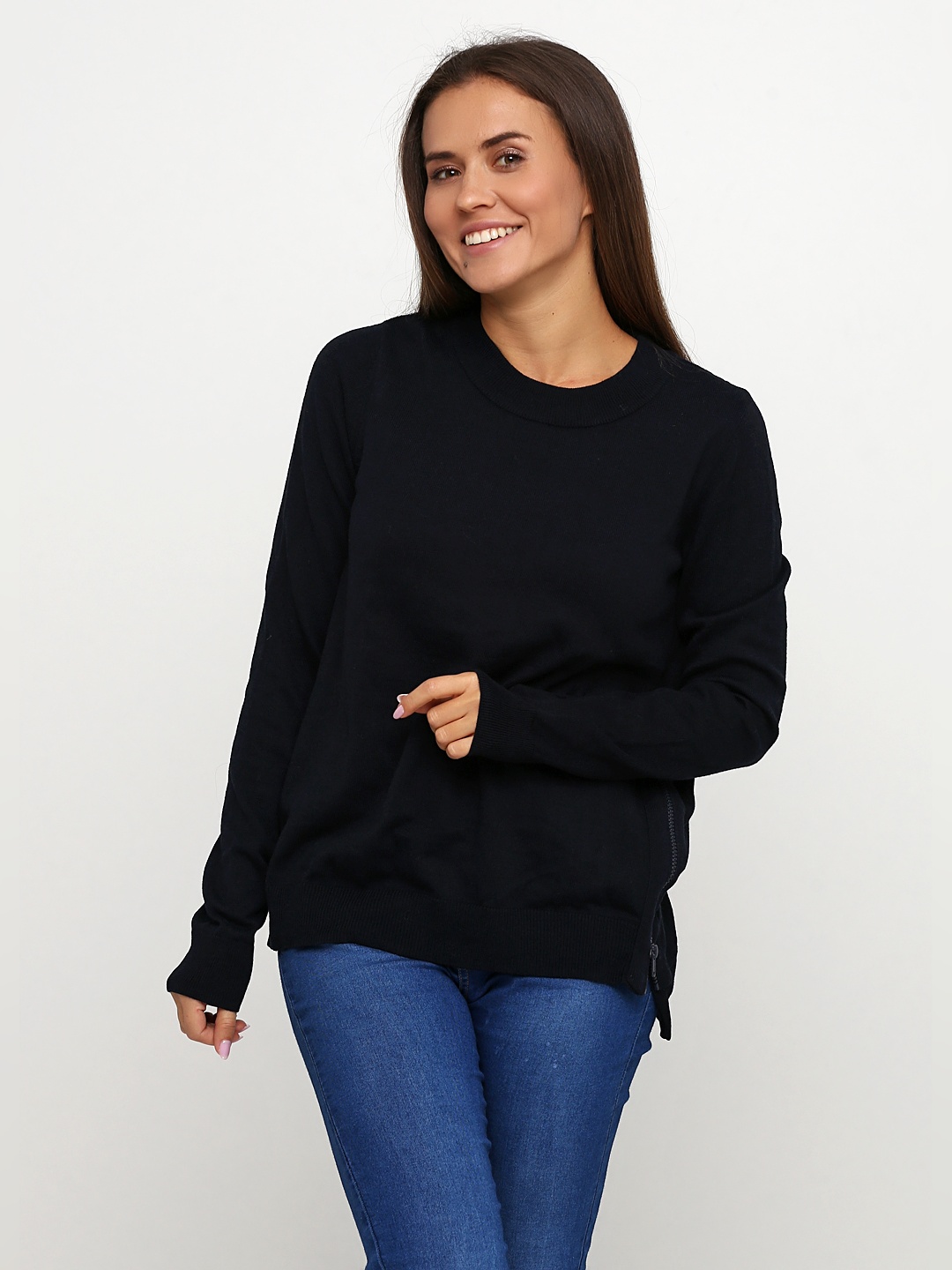 

Джемпер H&M 4230054 XS Темно-синий