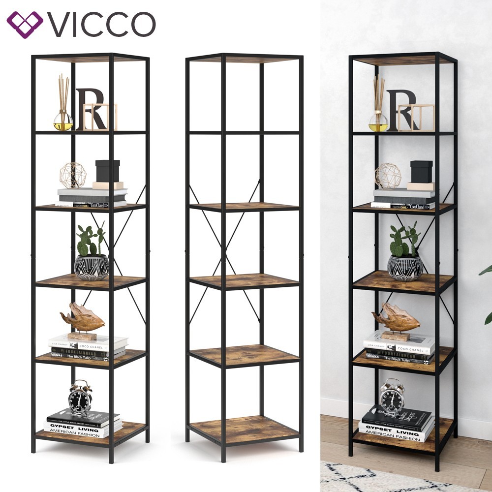 

Домашний стеллаж лофт 174х40, Vicco Fyrk