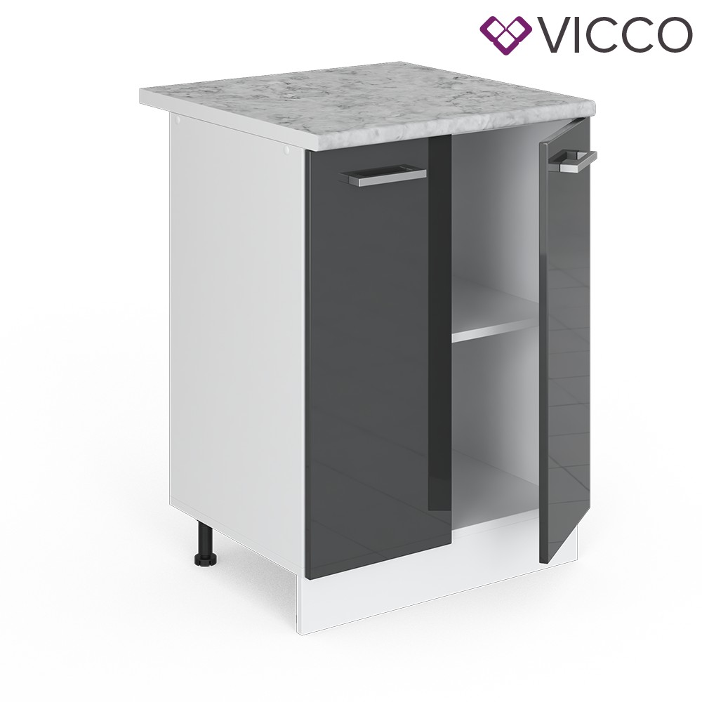 

Нижняя кухонная тумба, модуль Vicco 60х46, антрацит