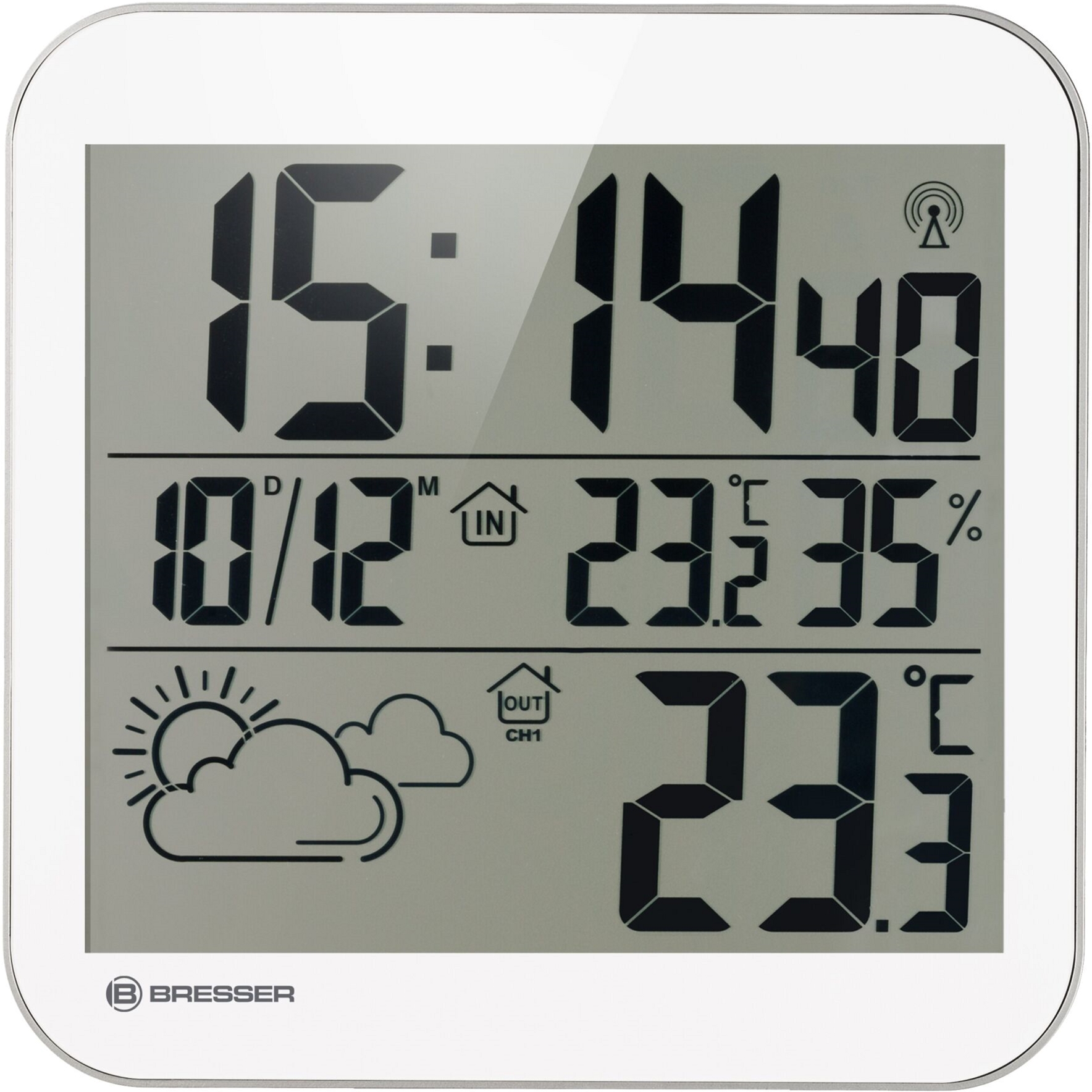 

Метеостанция Bresser MyTime XL White