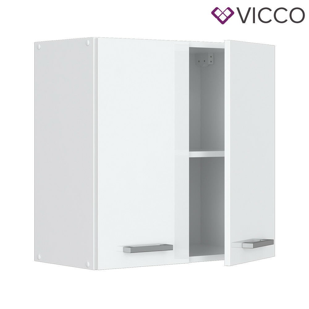 

Верхний кухонный шкаф, модуль Vicco 60х31, белый