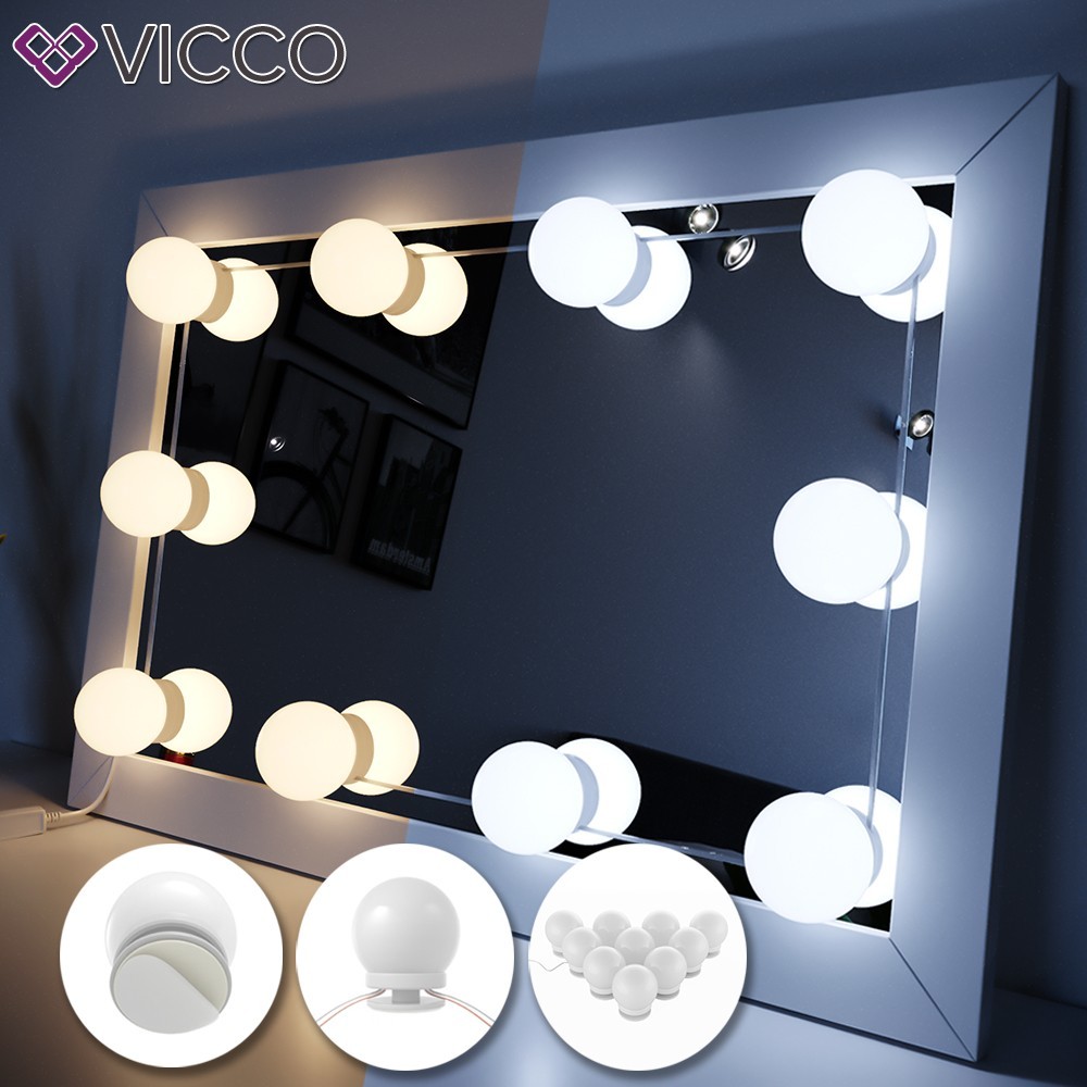 

LED подсветка для зеркала Vicco, 10 лампочек