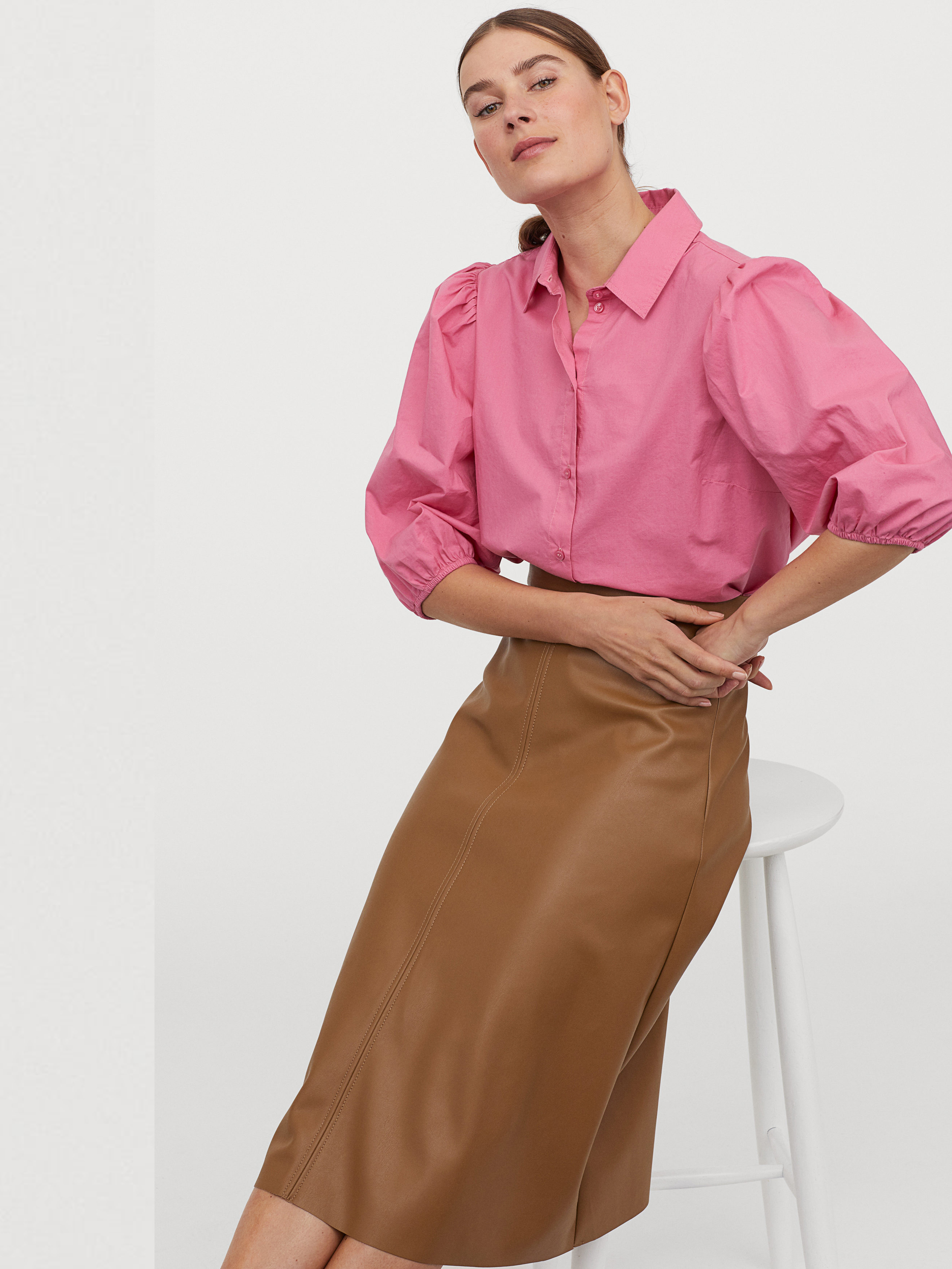

Юбка H&M 0856232-1 36 Коричневая