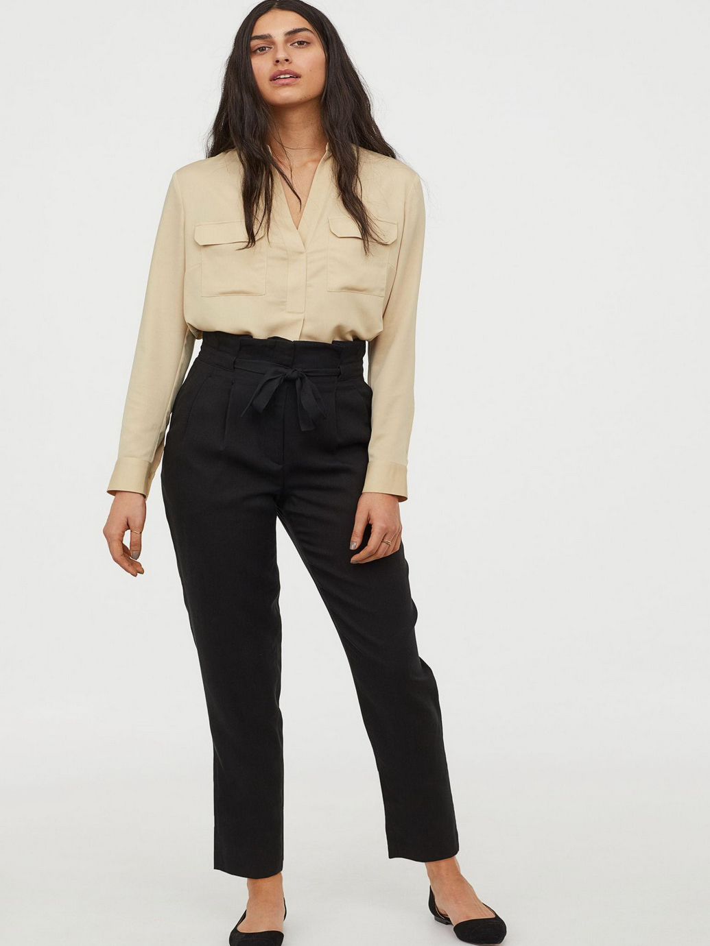 

Брюки H&M 0722151-9  Черные, Брюки H&M 0722151-9 40 Черные