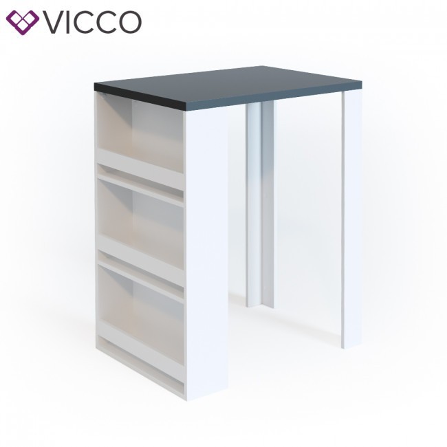 

Барная стол стойка Vicco 106х57, белый, антрацит