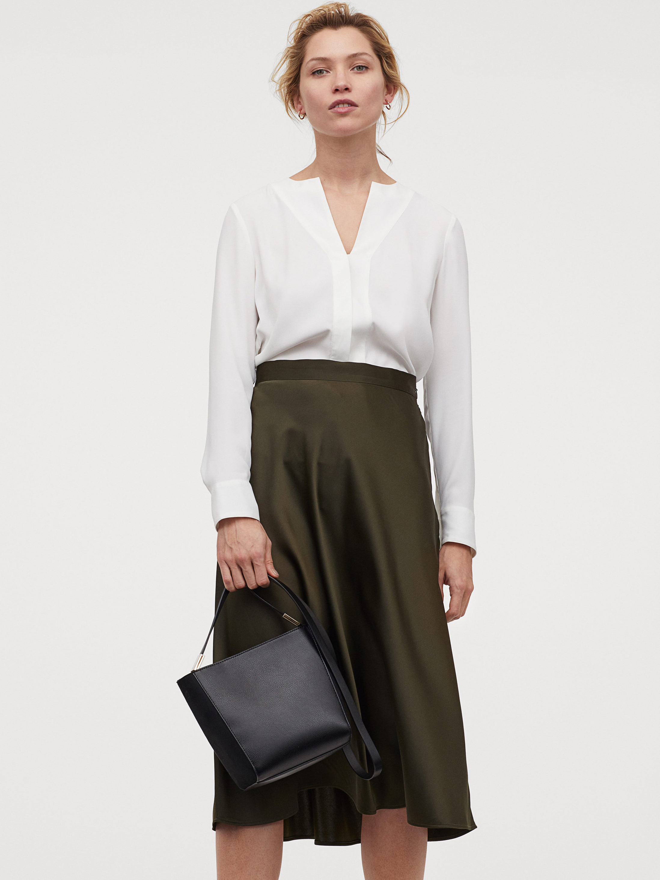 

Юбка H&M 0766495-1 40 Зеленая