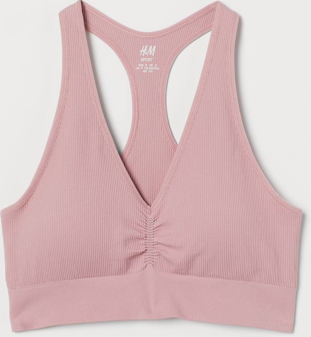 

Спортивный топ H&M Sport 0849886-1 M Розовый