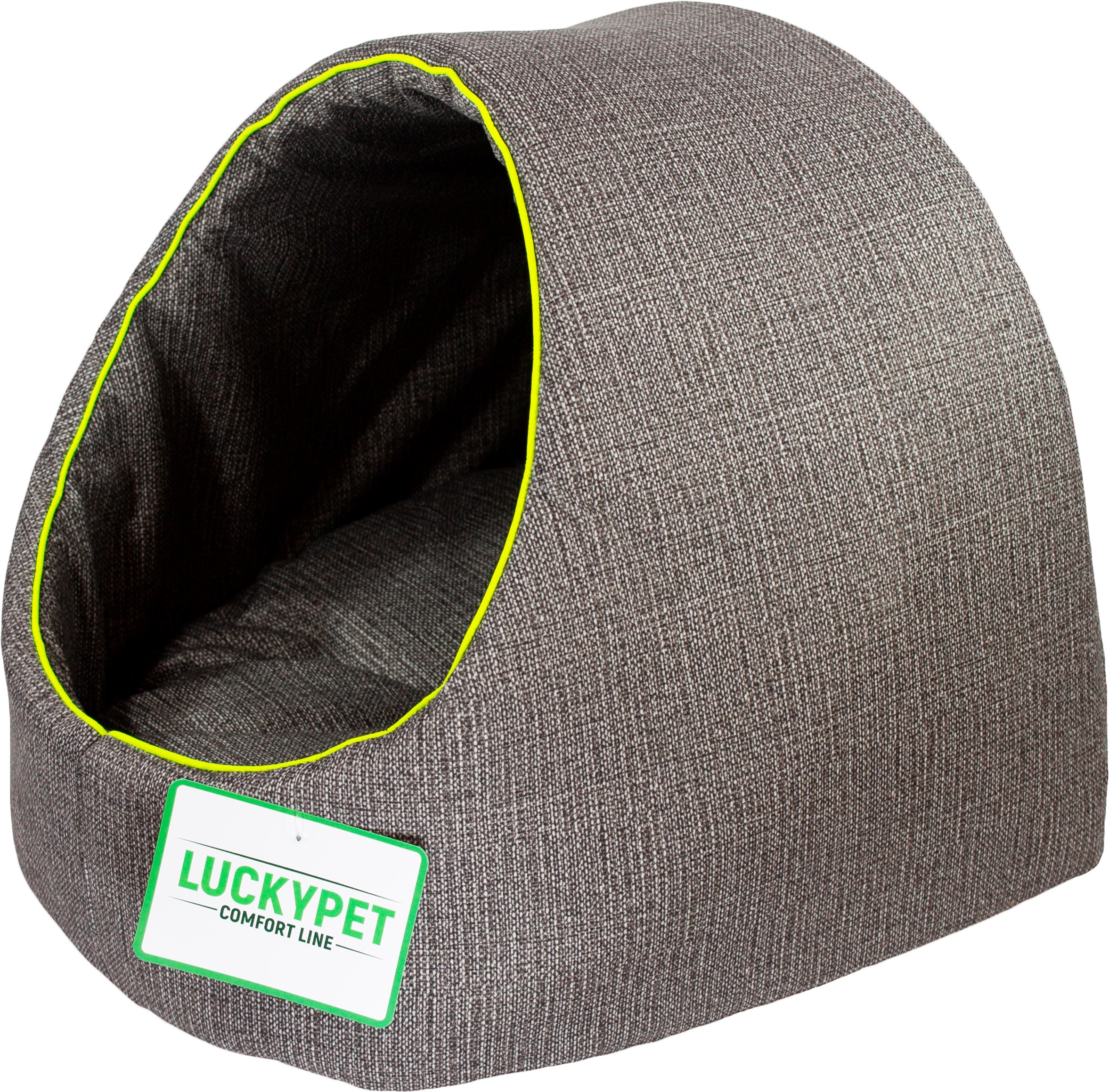 

Домик для собак и кошек Lucky pet Алиса №2 41х42х37 см Серый (4820224211398)