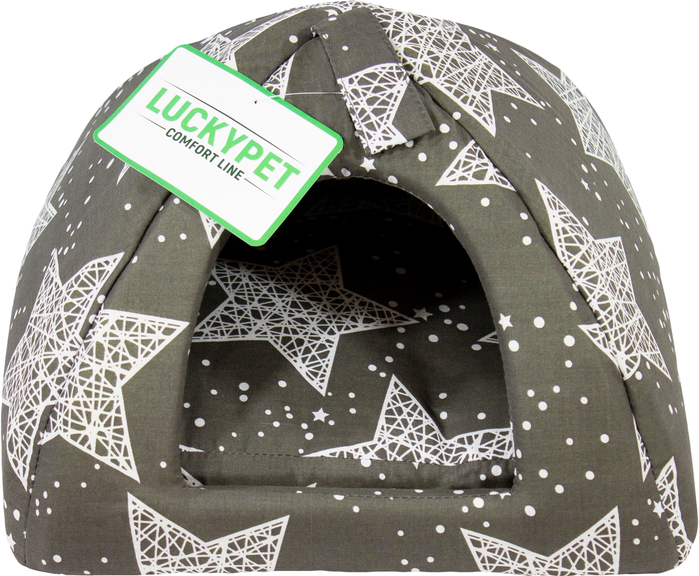 

Юрта для собак и кошек Lucky pet №2 Соня 46x46x35 см Серый (4820224210933)