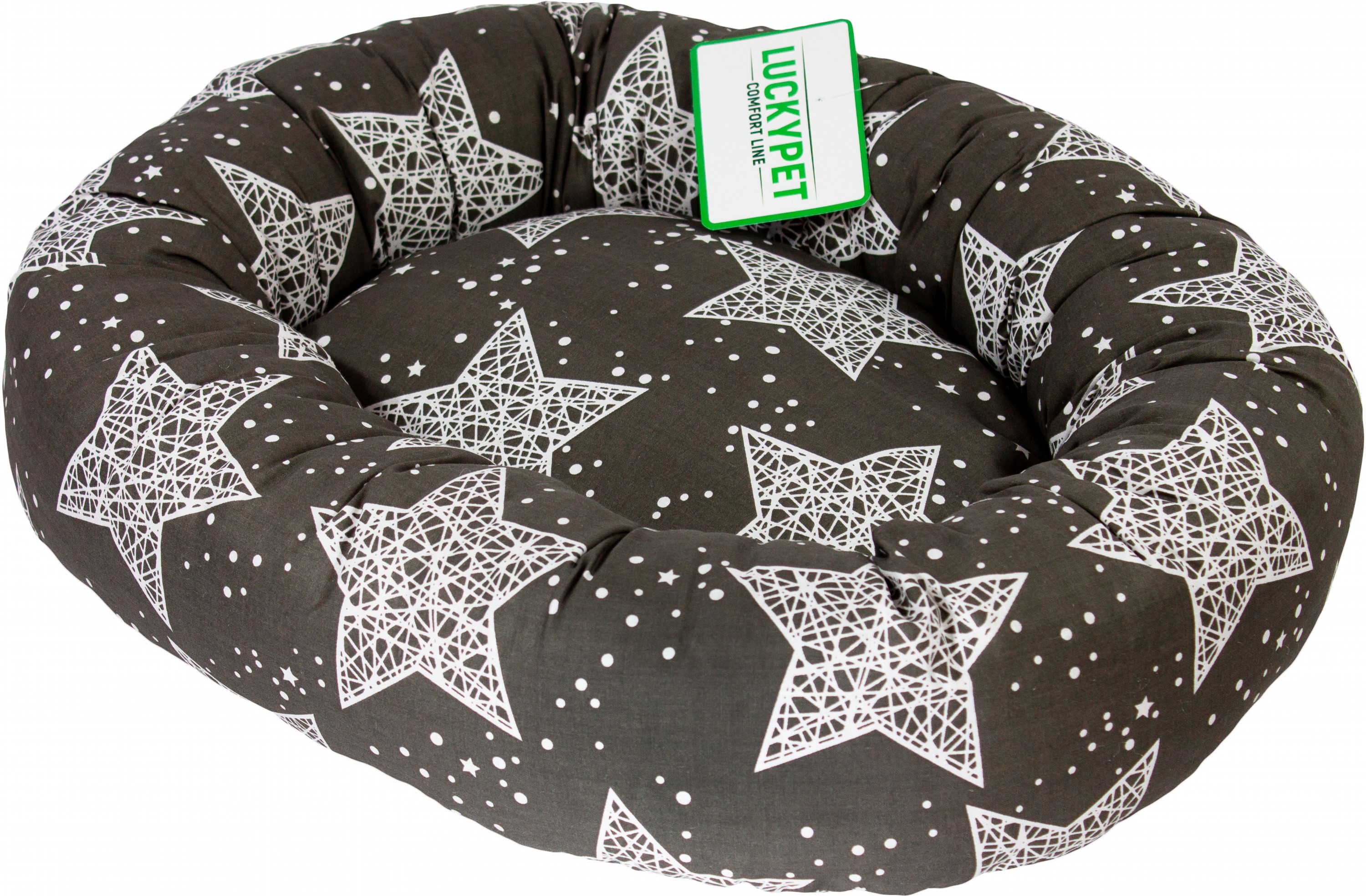 

Лежак для собак и кошек Lucky pet Вольт №3 52x65x14 см Серый