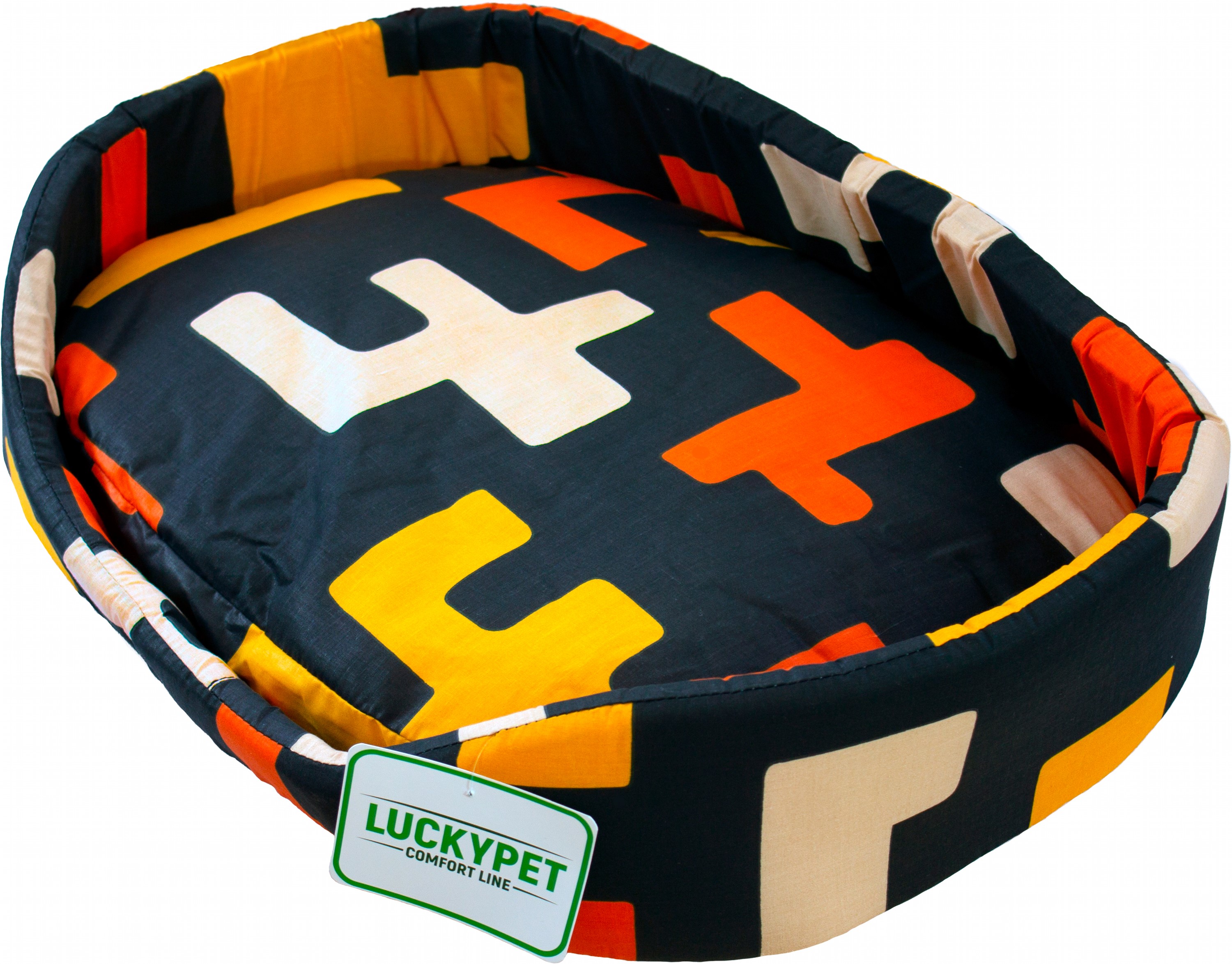 

Лежак для собак и кошек Lucky pet №4 Макс 46x62x14 см Геометрия