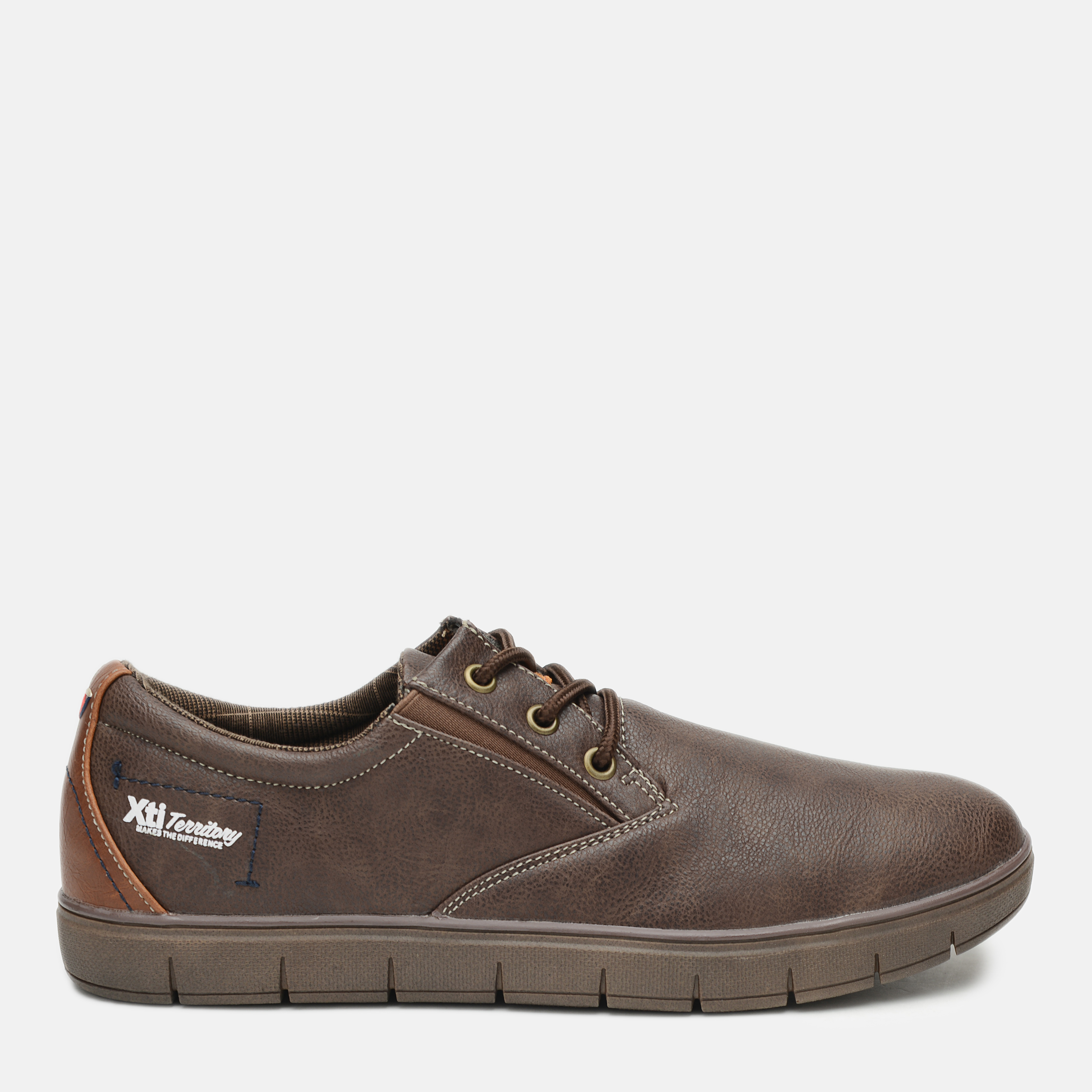 

Туфли XTI Brown PU Men Shoes 48148 40 Коричневые