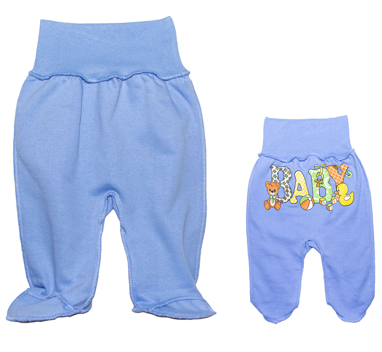 

Ползунки Малыш Style Baby ПЗ-05 50-56 см Голубые