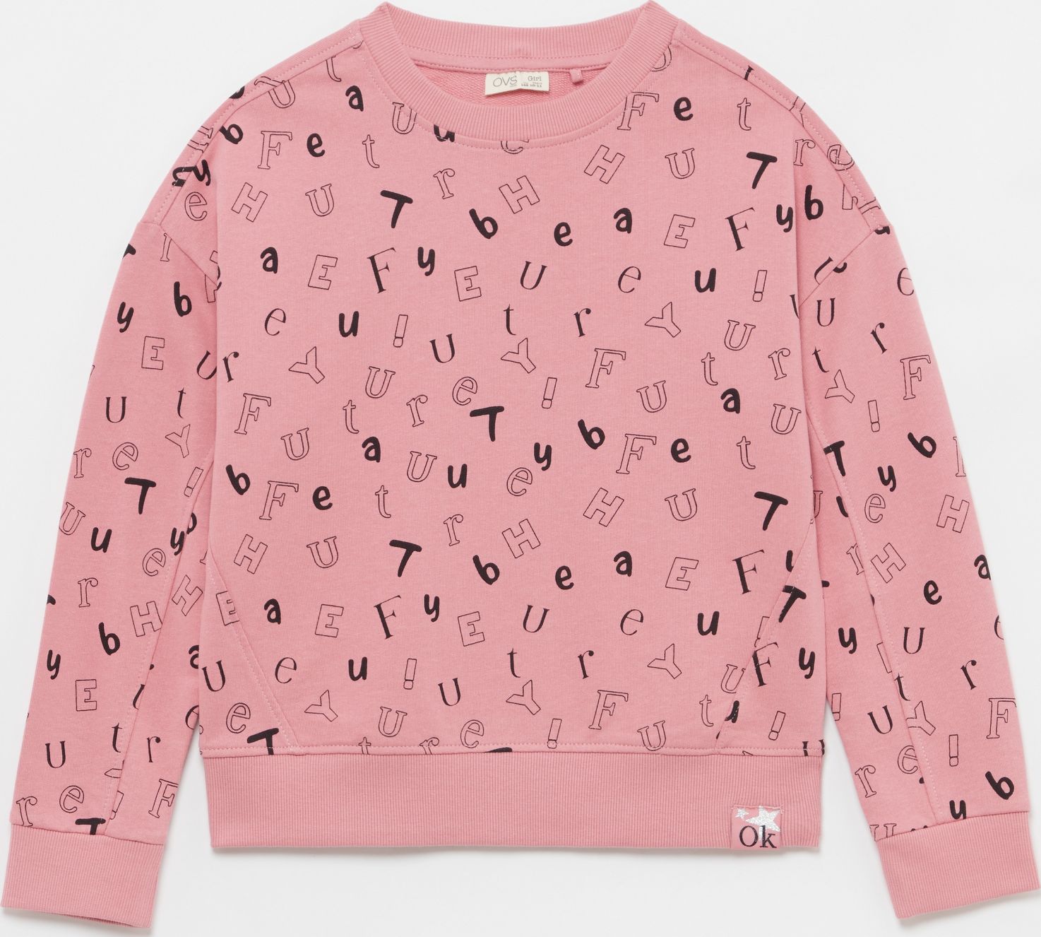 

Свитшот OVS 1058346 164-170 см Pink