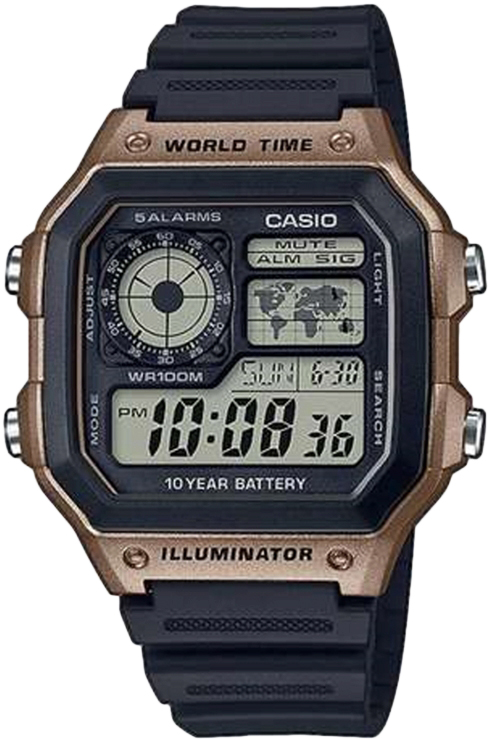

Мужские часы CASIO AE-1200WH-5AVEF