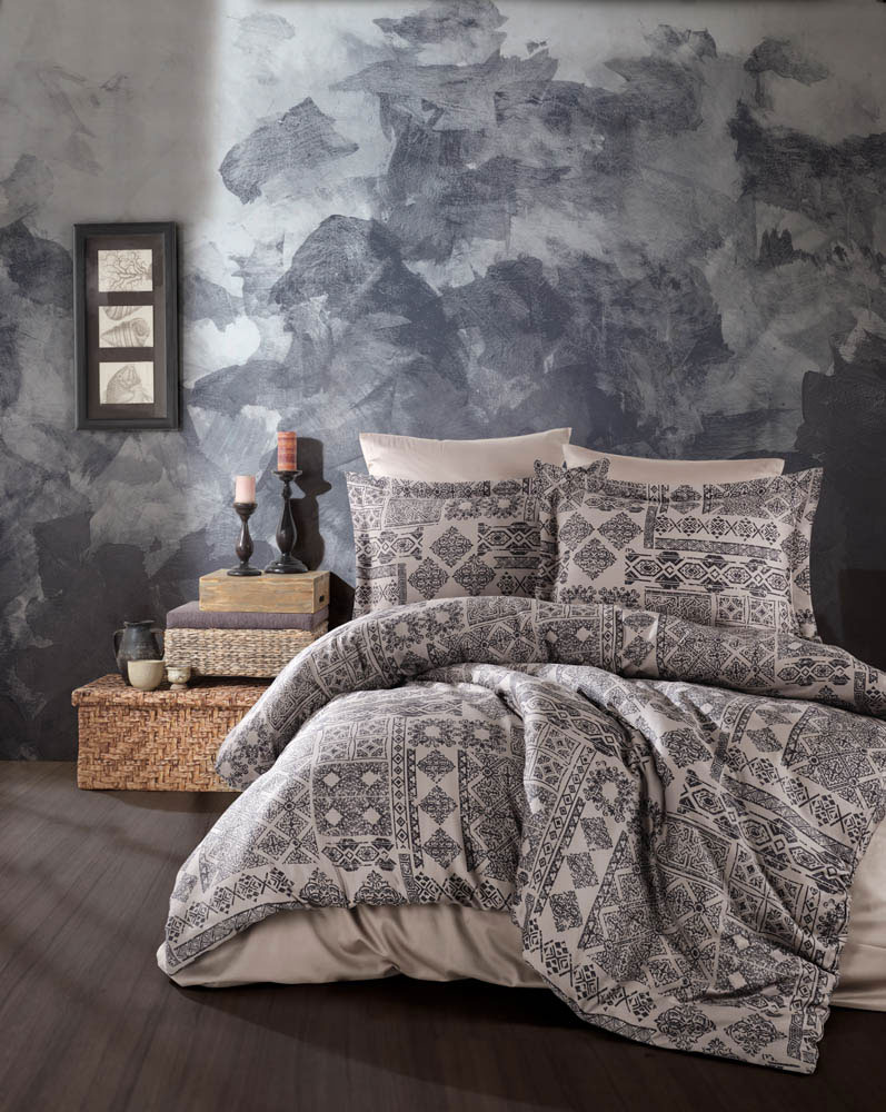 

Комплект постельного белья SoundSleep Сатин Route Antrasit 200х220