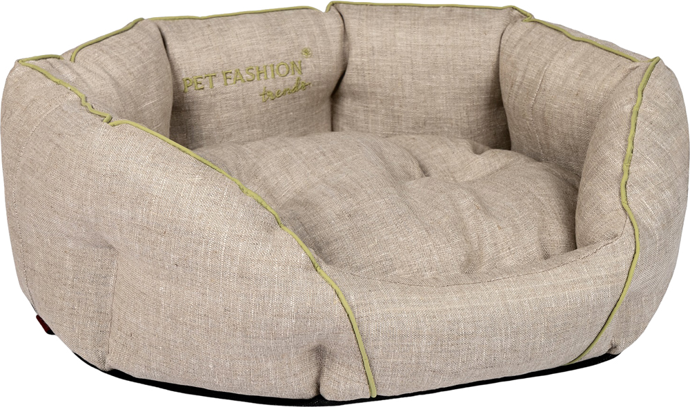 

Лежак для собак и кошек Pet Fashion Country 1 50x40x20 см Серо-бежевый