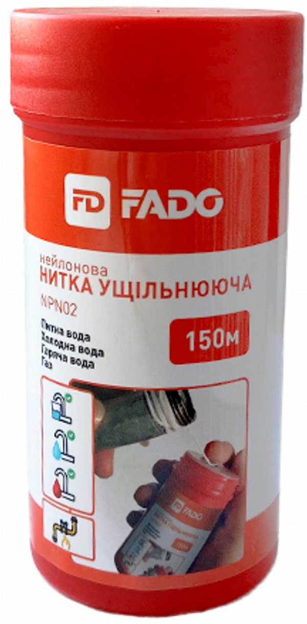 

Нить уплотнительная FADO нейлоновая 150 м NPN02 (4823106711115)