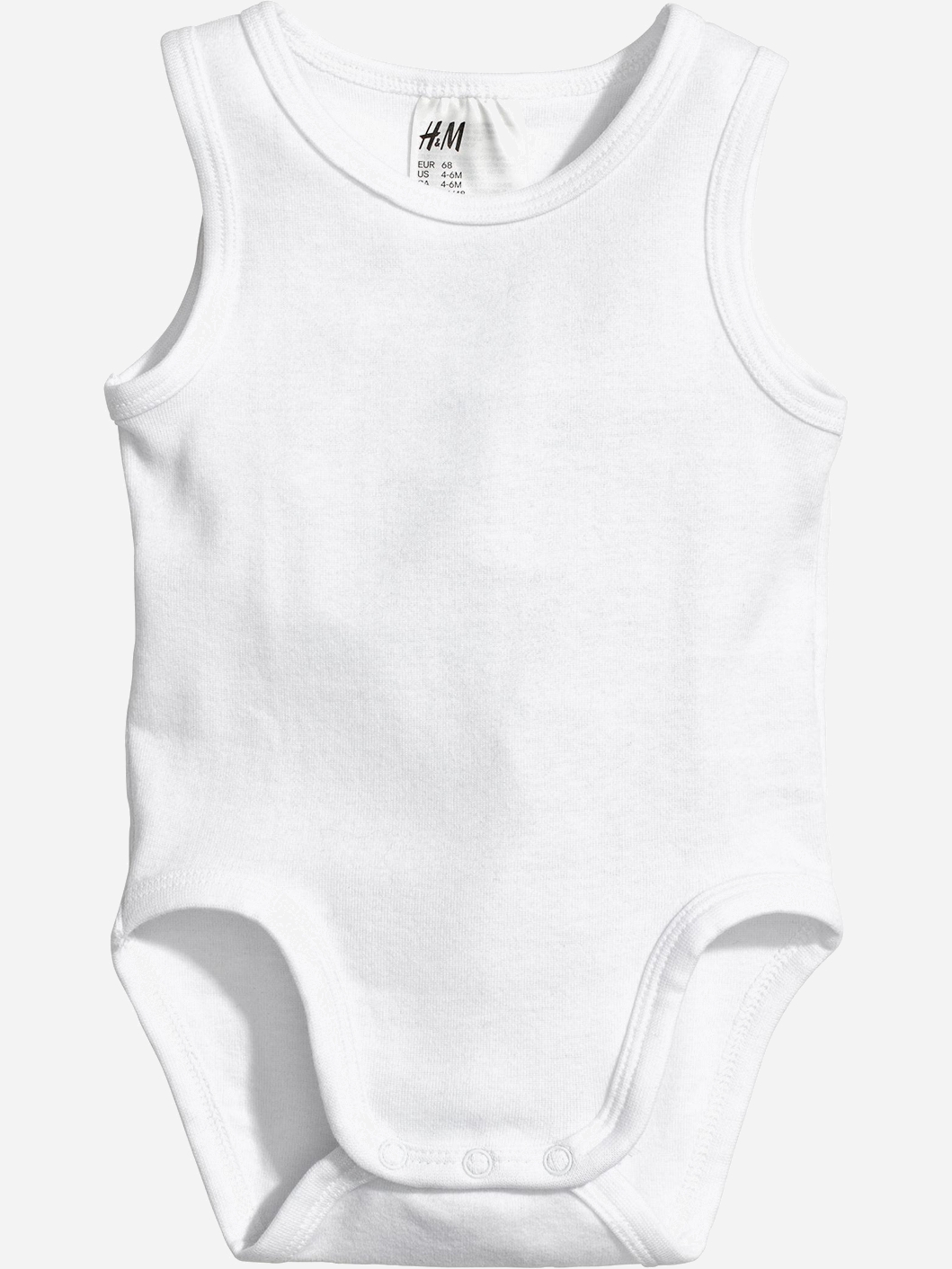 

Боди H&M 0462435 98 см Белое