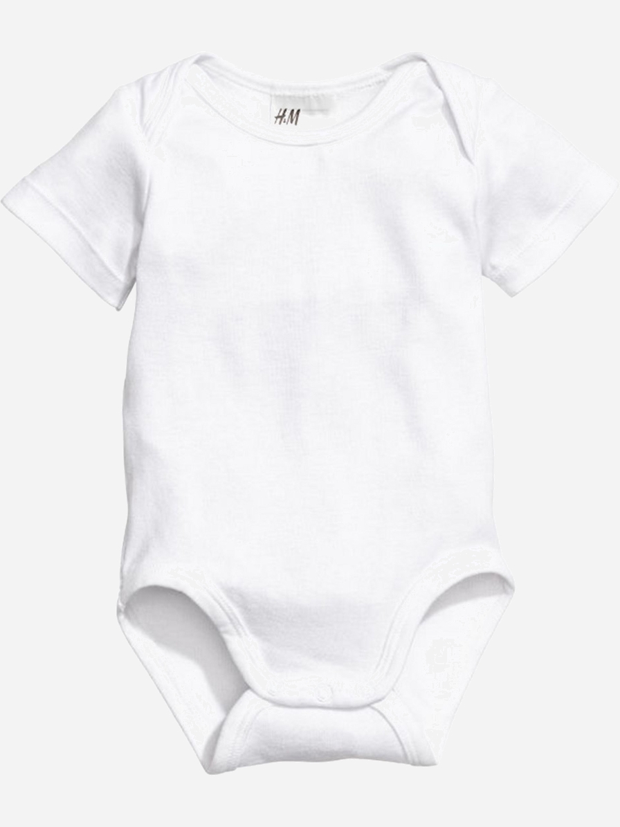 

Боди-футболка H&M 0866585 74 см Белое