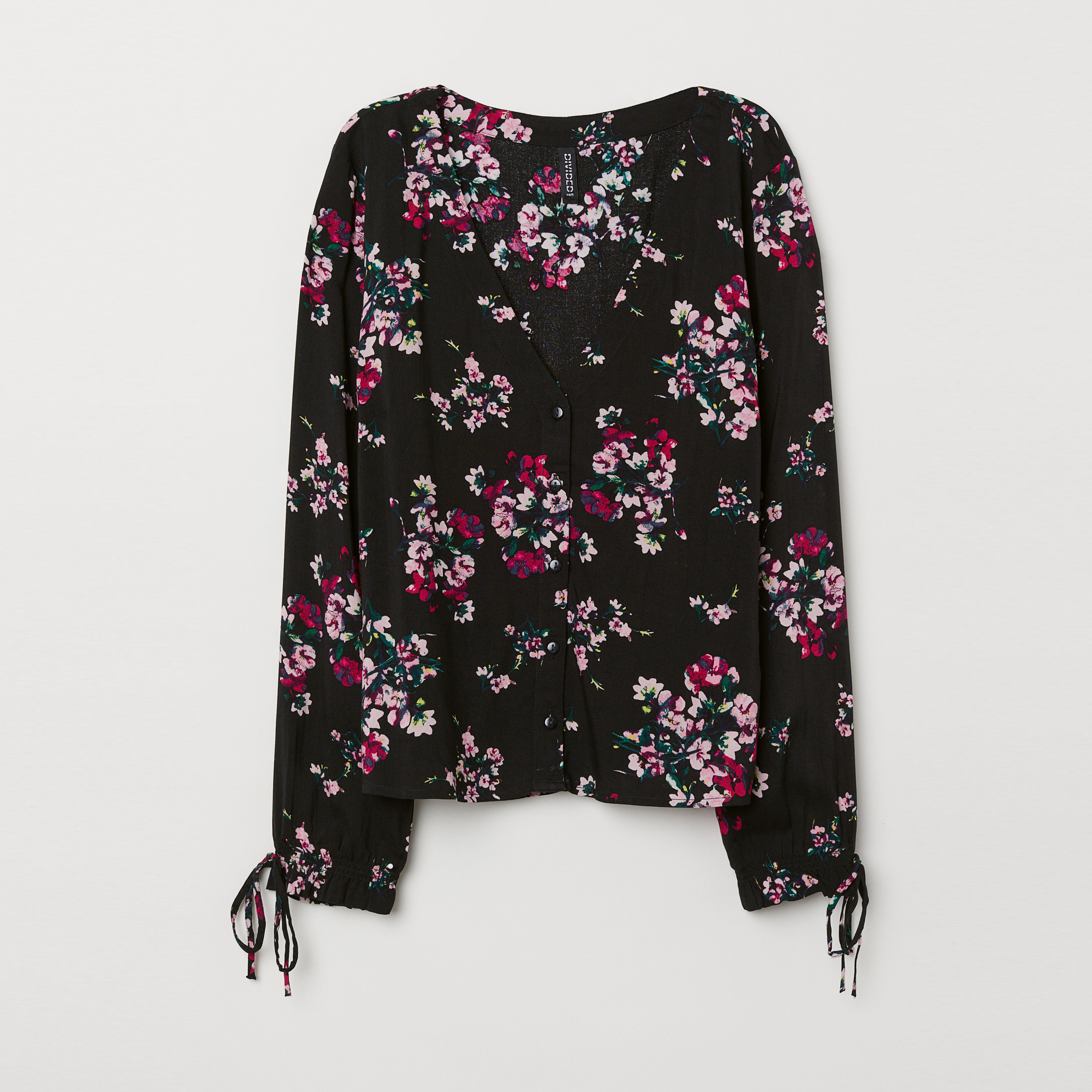 

Блузка H&M 6657348-ADMZ 44 Черная